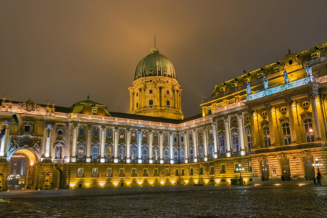 Buda Castle view during the night